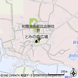 奈良県天理市和爾町1114周辺の地図