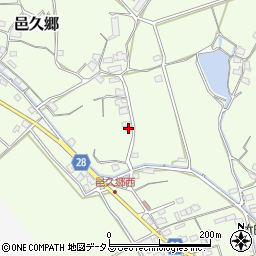 岡山県岡山市東区邑久郷2220周辺の地図