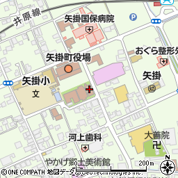 矢掛町農村環境改善センター周辺の地図