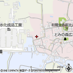 奈良県天理市和爾町1243周辺の地図