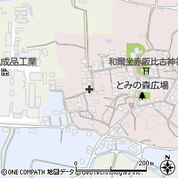 奈良県天理市和爾町1241周辺の地図