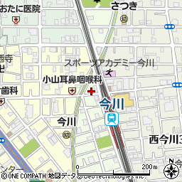 ソルコン今川居宅介護支援事業所周辺の地図