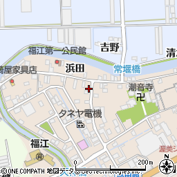 愛知県田原市福江町原ノ島42-4周辺の地図