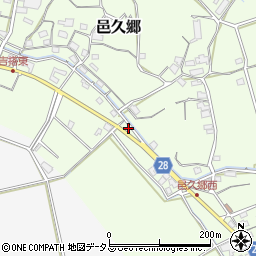 岡山県岡山市東区邑久郷129周辺の地図