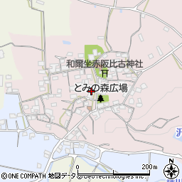 奈良県天理市和爾町1178周辺の地図