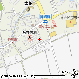 岡山県岡山市東区神崎町100-1周辺の地図