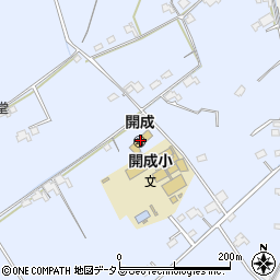 岡山市立　開成幼稚園周辺の地図