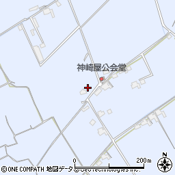 岡山県岡山市東区金田1305周辺の地図