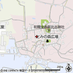 奈良県天理市和爾町1181周辺の地図