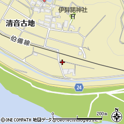 岡山県総社市清音古地465周辺の地図
