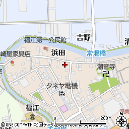 愛知県田原市福江町原ノ島43-2周辺の地図