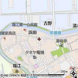 愛知県田原市福江町原ノ島42-3周辺の地図