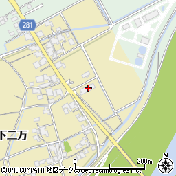 岡山県倉敷市真備町下二万1965周辺の地図