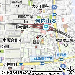 篠原　プロダクション周辺の地図