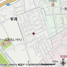 岡山県岡山市中区平井1120周辺の地図