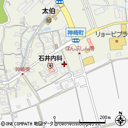 岡山県岡山市東区神崎町100-3周辺の地図