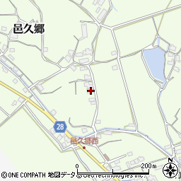 岡山県岡山市東区邑久郷2224周辺の地図