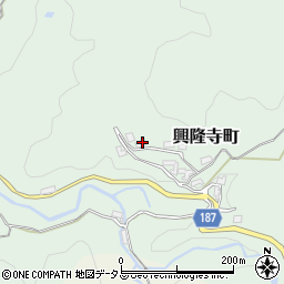奈良県奈良市興隆寺町517周辺の地図