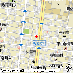 アイビー化粧品大阪第１８販社周辺の地図