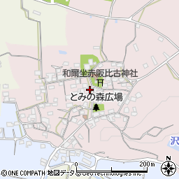 奈良県天理市和爾町1191周辺の地図