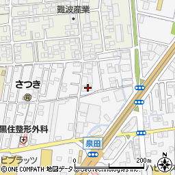 居宅介護支援事業所こもれび泉田周辺の地図