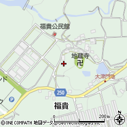 奈良県生駒郡平群町福貴357周辺の地図