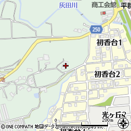 奈良県生駒郡平群町福貴155周辺の地図