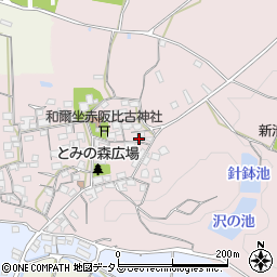 奈良県天理市和爾町1199周辺の地図
