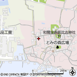 奈良県天理市和爾町1186周辺の地図