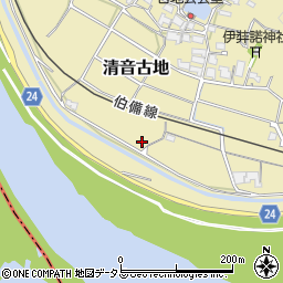 岡山県総社市清音古地477周辺の地図