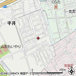 岡山県岡山市中区平井1120-20周辺の地図