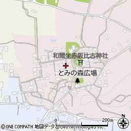 奈良県天理市和爾町1190周辺の地図