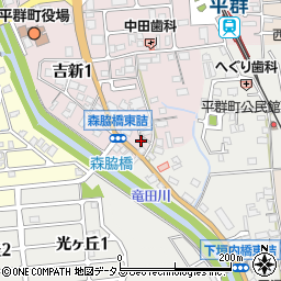 喜八寿司周辺の地図
