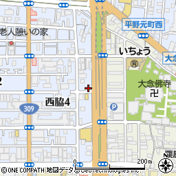 片岡マンション４周辺の地図