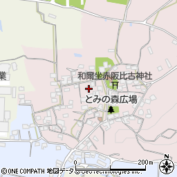 奈良県天理市和爾町1189周辺の地図