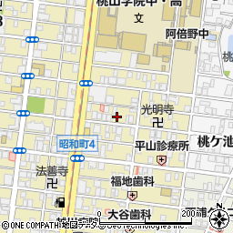笠井琴三弦店周辺の地図