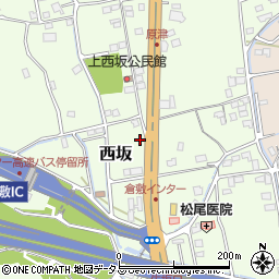 倉敷二輪周辺の地図