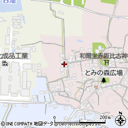 奈良県天理市和爾町1239周辺の地図
