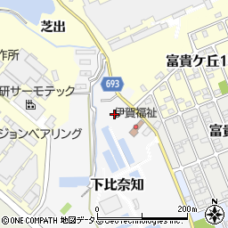 三重県名張市下比奈知2874周辺の地図