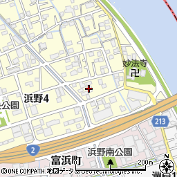 新輝電通工業株式会社周辺の地図