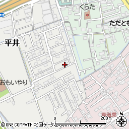 岡山県岡山市中区平井1120-18周辺の地図