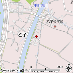 岡山県岡山市東区乙子787周辺の地図