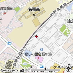 三重県名張市希央台２番町12周辺の地図