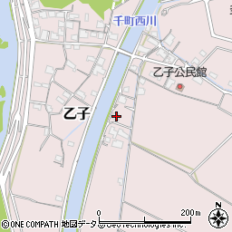 岡山県岡山市東区乙子786周辺の地図