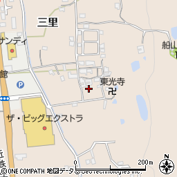 奈良県生駒郡平群町三里290周辺の地図