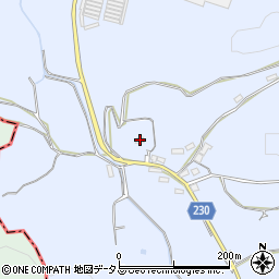 岡山県瀬戸内市牛窓町鹿忍3657-1周辺の地図