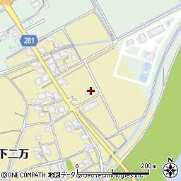 岡山県倉敷市真備町下二万1998周辺の地図