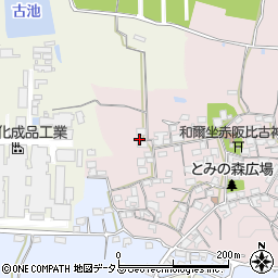 奈良県天理市和爾町1238周辺の地図