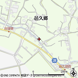 岡山県岡山市東区邑久郷2313周辺の地図