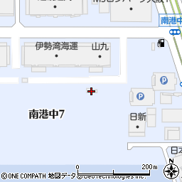 山九株式会社大阪支店　船舶代理店周辺の地図